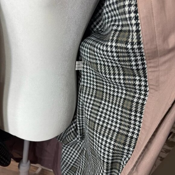 London Fog Limited Edition VTG Trench Coat Womens 8 Petite Brown Overcoat - Picture 3 of 9